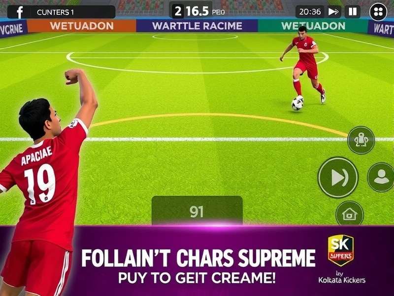 Kolkata Kickers Supreme in Action Kolkata Kickers Supreme Game Screenshot